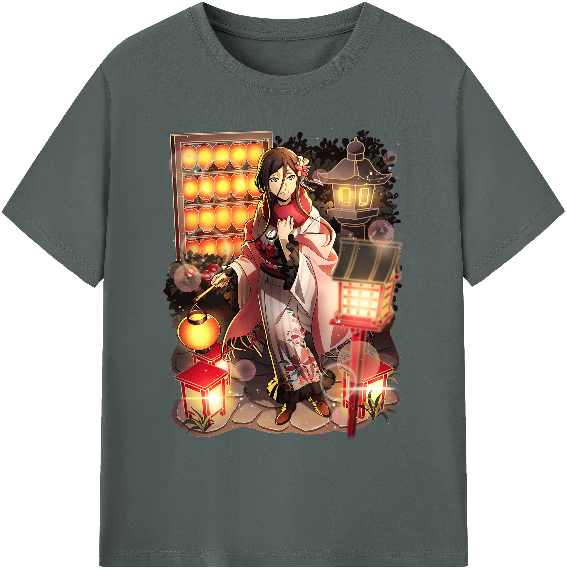 （画像用） 文豪ストレイドッグス Bungo Stray Dogs 綿100％ メンズ半袖Tシャツ｜肌触りやわらか＆通気性
